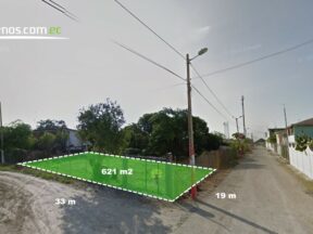 Terreno de venta en Tonsupa a una cuadra de la playa sector Playa Almendro