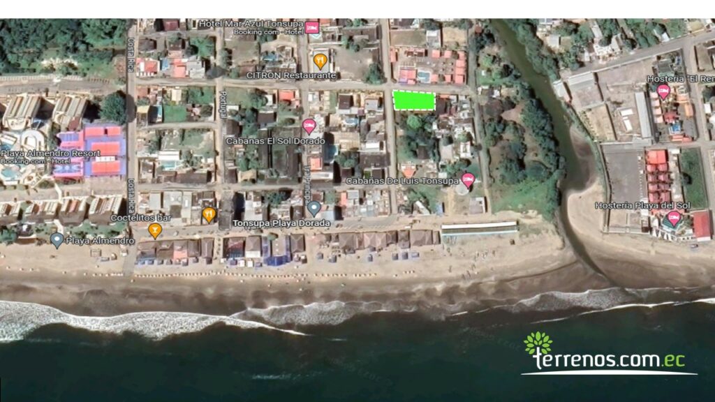 Vista adicional de terreno en venta en Tonsupa, Same, Esmeraldas