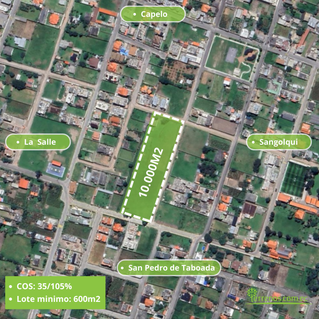 terreno en venta conocoto 10.000m2