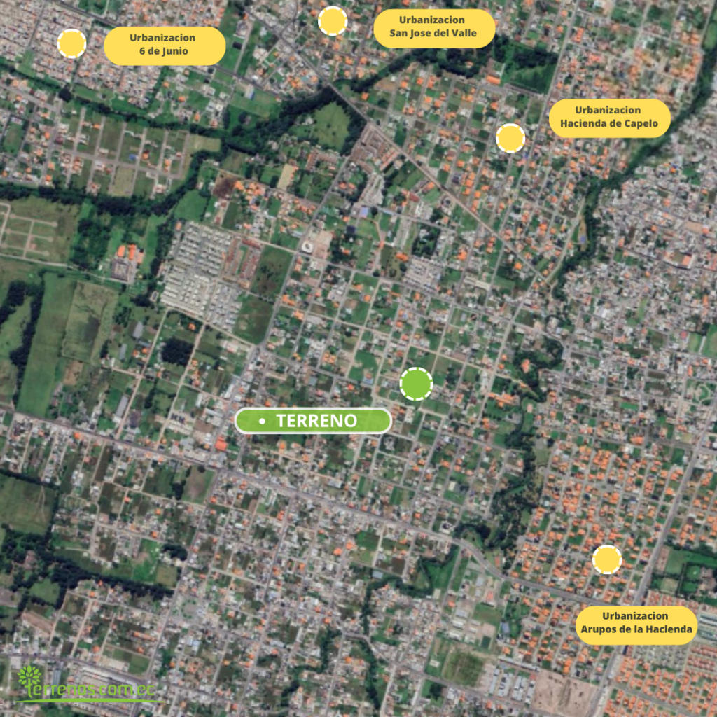 Vista adicional de terreno en venta en Conocoto, Quito, Pichincha