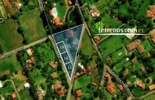 Terreno de venta en Puembo 600 m2 Urbanización O´Cebreiro, lote #2