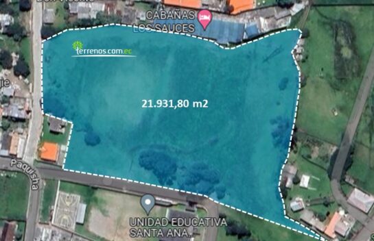 Terreno en venta en Inchalillo 21.931 m2 Sangolquí, Pichincha
