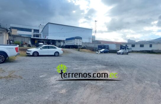 Terreno de Venta en Carcelen Industrial 2.494 m2 con cerramiento y plano