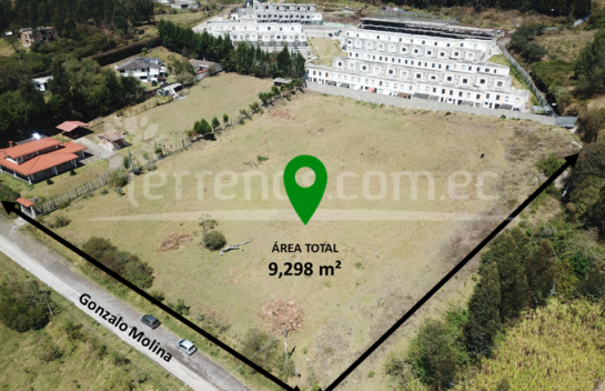 Terreno de venta en Conocoto 9.298 m² sector La Salle